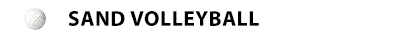 Let me hit it one more time  plays in a Sand Volleyball league